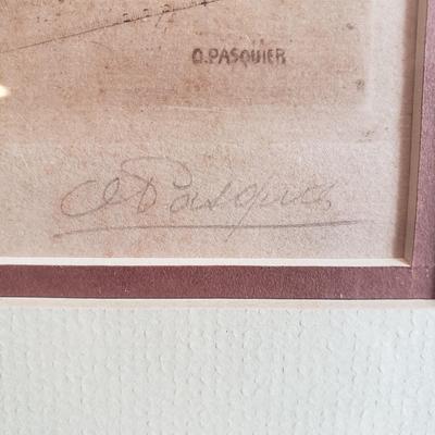 Two Signed Lithographs (BD-KD)