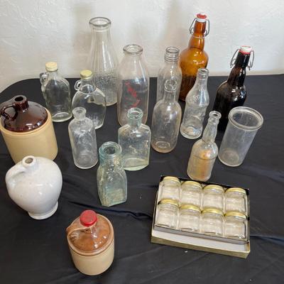 Lot of bottles