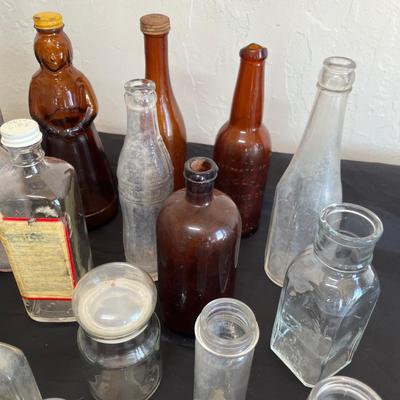 Large lot of antique bottles #2