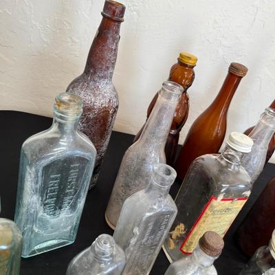 Large lot of antique bottles #2