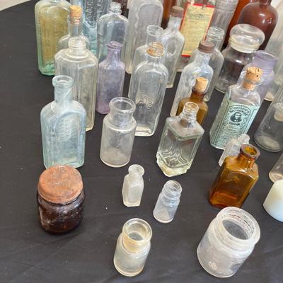 Large lot of antique bottles #2