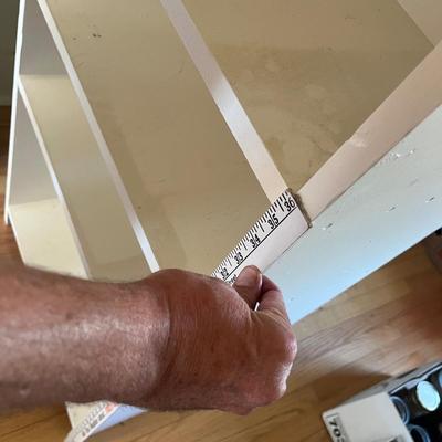 Tall narrow book case