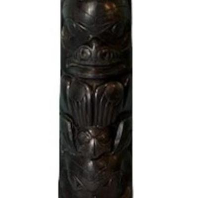 MOMA Charles Edenshaw Cast Totem Replica