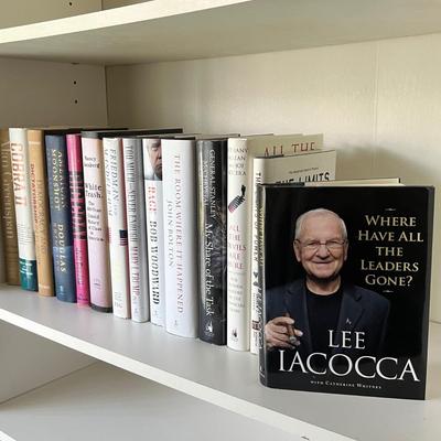 Political & Financial Non-Fiction Hardbacks - Kennedy & More (O-RG)