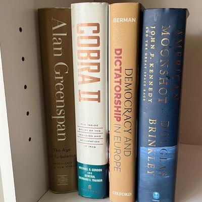 Political & Financial Non-Fiction Hardbacks - Kennedy & More (O-RG)