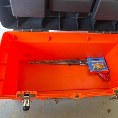 Stanley Plastic Toolbox & Tools (G-MG)