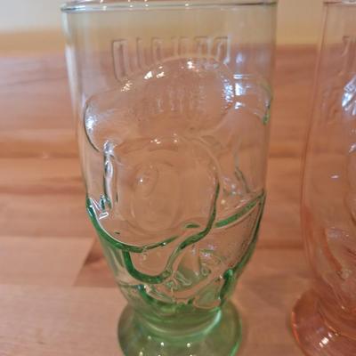 4 disney glasses