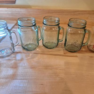 5 mason jar mugs