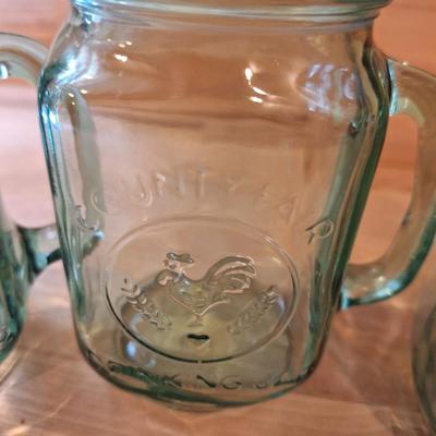 5 mason jar mugs