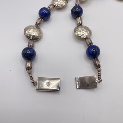 925 and Blue Lapis Necklaces (ST-BB)