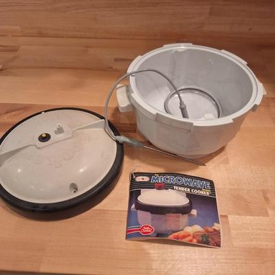 "Tender cooker" microwave pressure cooker