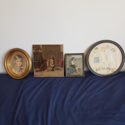 Four Prints of Children (BD-KD)