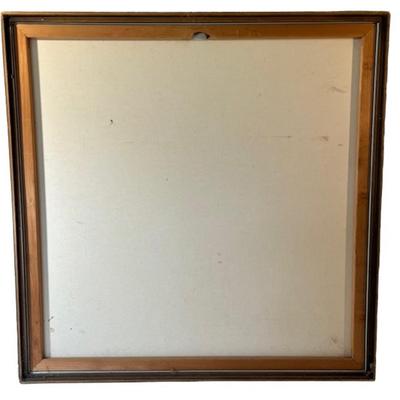 Illegibly Signed Mid-Century Acrylic on Canvas