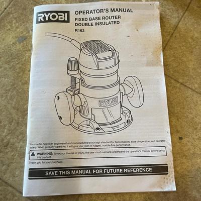Ryobi Router and Black & Decker Bits (G-MG)