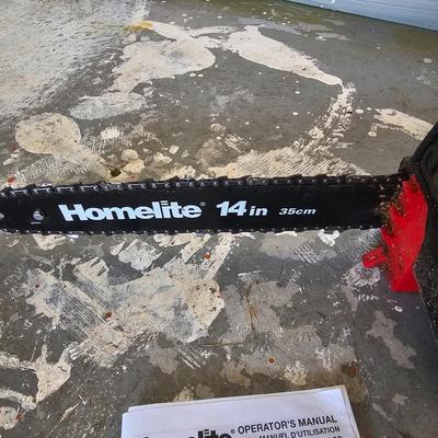 Toro Blower Vac & Homelite Chain Saw (G-JS)