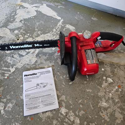 Toro Blower Vac & Homelite Chain Saw (G-JS)