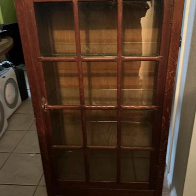 Stickley/Mission Style Display Cabinet