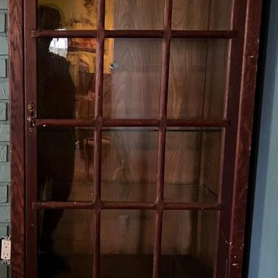 Stickley/Mission Style Display Cabinet