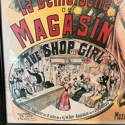 Henri De Toulouse-Lautrec Print of La Demoiselle De Magasin