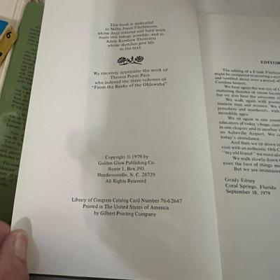 Signed Vol. One, Two & Three - ‘From The Banks of The Oklawaha’ Frank L. Fitzsimons (O-RG)