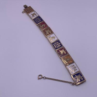 Sterling Aztec Calendar Pendant, Coat of Arms Jewelry, & More (K-HS)