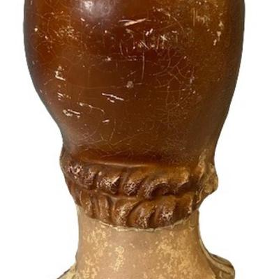 Vintage Papier Mache Mannequin Head