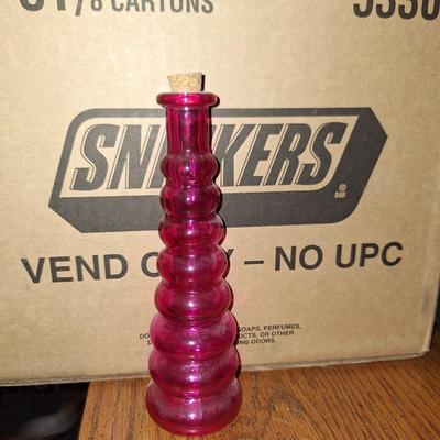 Fuschia bubble container
