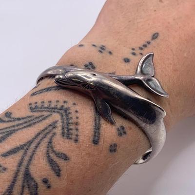 Unique Sterling Dolphin & More Sea Life Jewelry (K-HS)