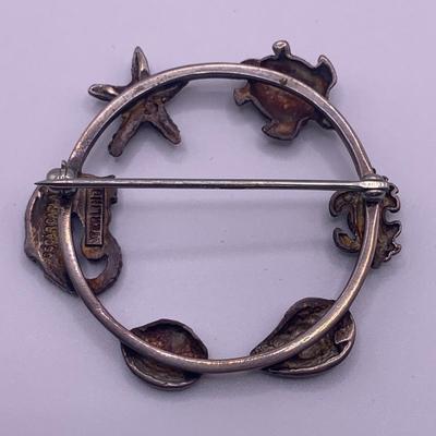 Unique Sterling Dolphin & More Sea Life Jewelry (K-HS)