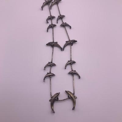 Unique Sterling Dolphin & More Sea Life Jewelry (K-HS)