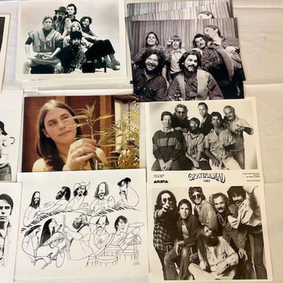 Grateful Dead Band Photo Assortment