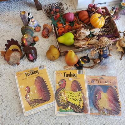 Easter Lefton Lambs, Fall and Thanksgiving Decorations (BD-KD)