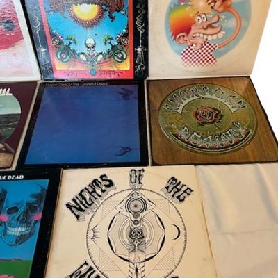 Vintage Grateful Dead LP Assortment