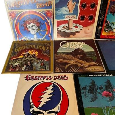 Vintage Grateful Dead LP Assortment