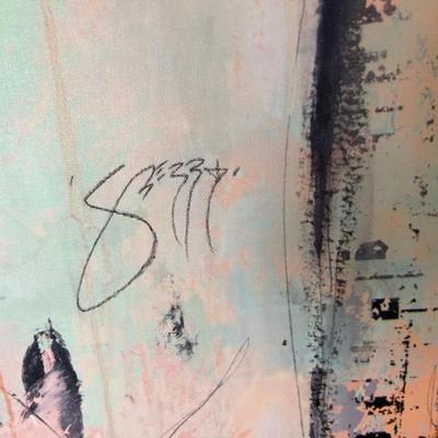 Signed Jenny Berry on Canvas