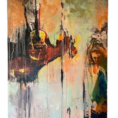 Signed Jenny Berry on Canvas