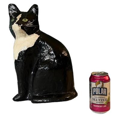 Vintage Realistic Papier Mache Cat