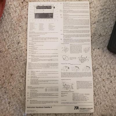 Adler Satellite II Electric Typewriter (BD-KD)