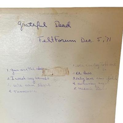 Vintage Grateful Dead Bootleg Album