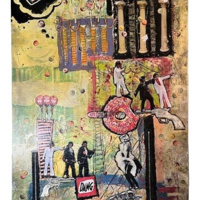 Signed Jenny Berry on Canvas