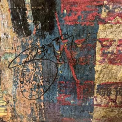 Signed Jenny Berry on Canvas