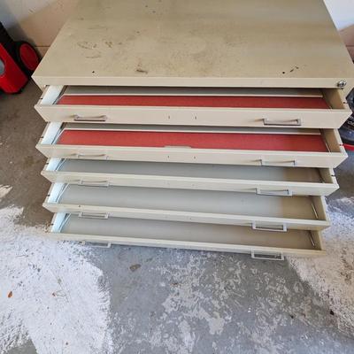 Five Drawer Blueprint Storage Cabinet (G-JS)
