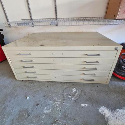 Five Drawer Blueprint Storage Cabinet (G-JS)
