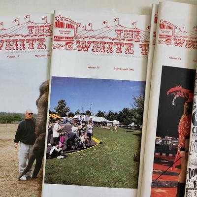 Collection of The White Tops Circus Magazines
