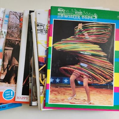 Collection of The White Tops Circus Magazines