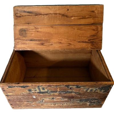 Vintage Wood Crate