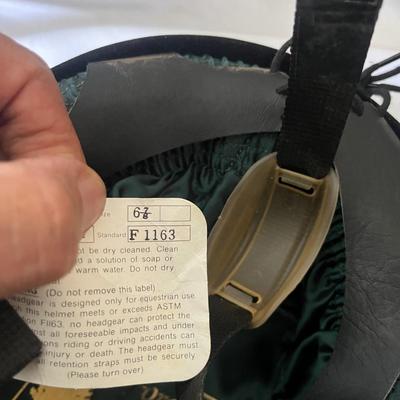 Two Equine Riding Helmets (G-MG)