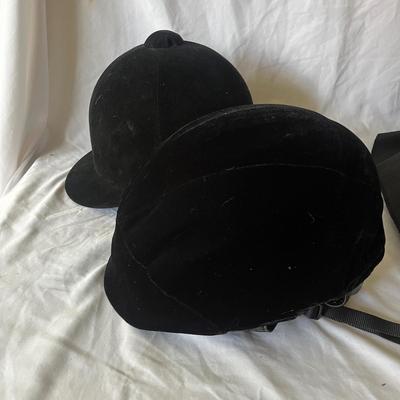 Two Equine Riding Helmets (G-MG)