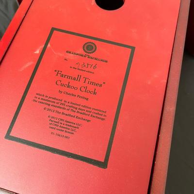 International Farmall Coocoo clock