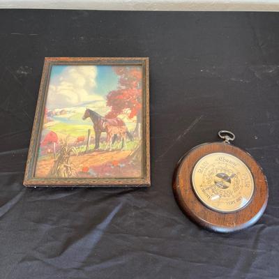 Vintage wall art